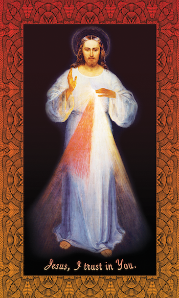 Divine Mercy Original Image Religious Stickers 5 Pack